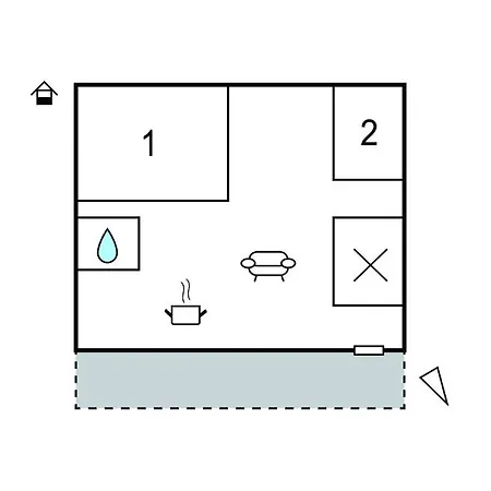 公寓 2 Bedroom Beautiful In *
